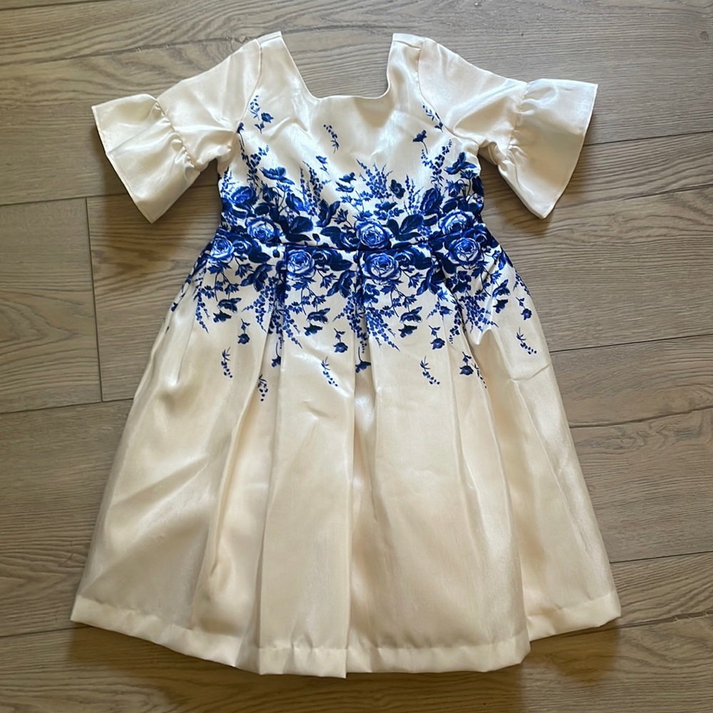 Janie and Jack Girls flower dress